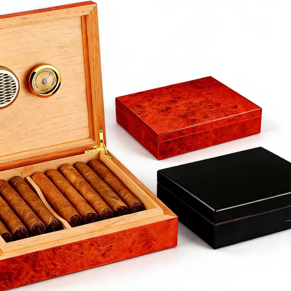 Home Fragrance Maple Walnut - GALINER Classic Cigar Humidor Box Cedar
