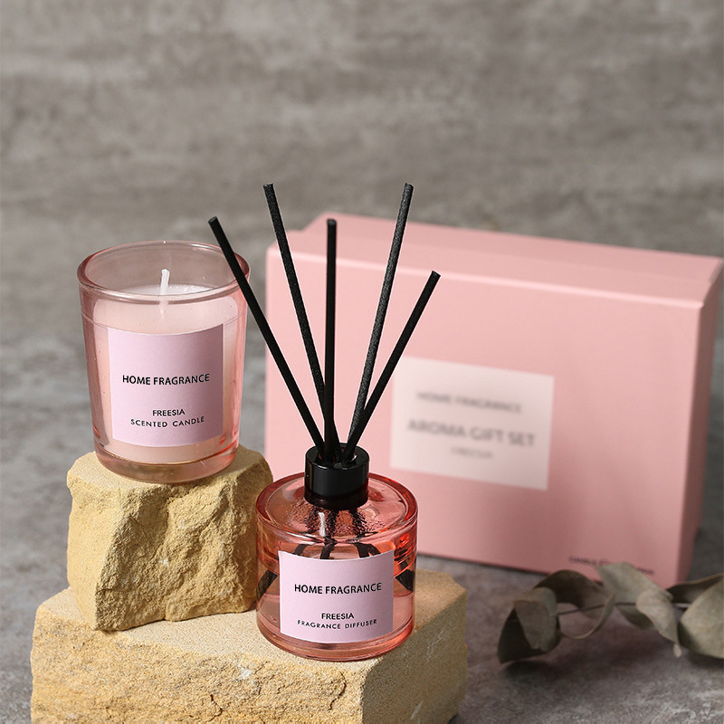 Premium Reed Diffuser and Cand - Home Fragrance Set Gift ulasan dan harga