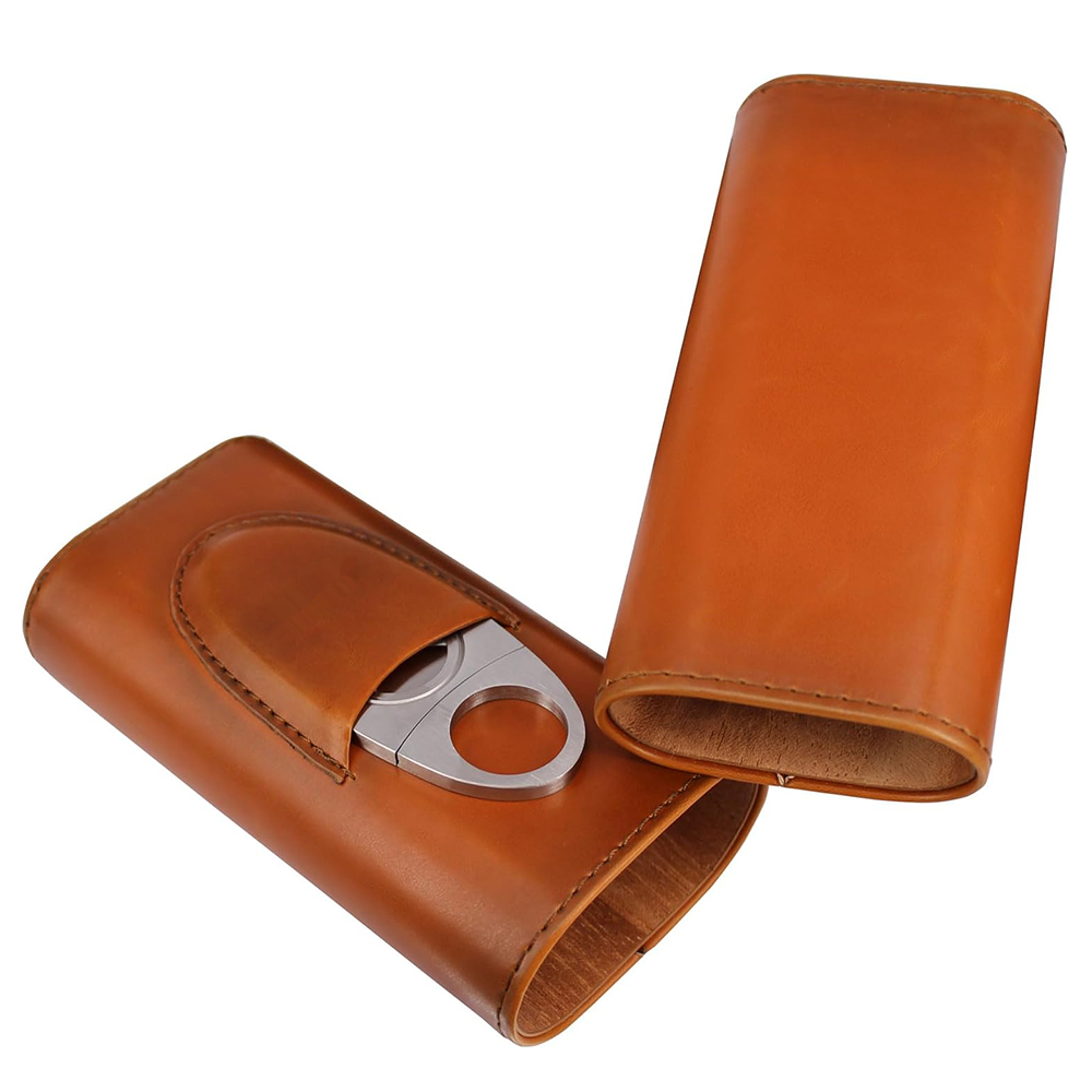 Cigar Case Travel Humidor Kit  - Home Fragrance Maple Walnut ulasan dan harga