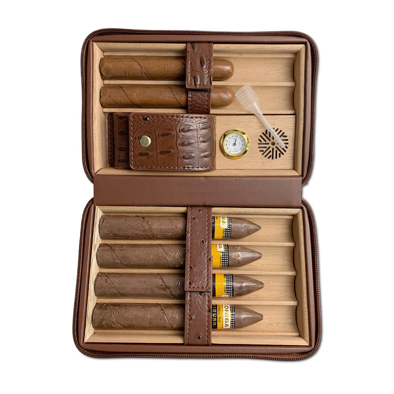 Cedar Wood Cigar Humidor Box w - Home Fragrance Maple Walnut ulasan dan harga