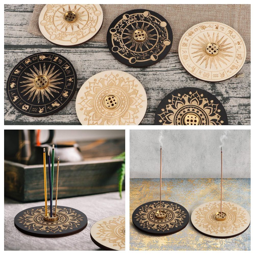 New Wood Incenses Holder 10cm  - Home Fragrance Incense ulasan dan harga