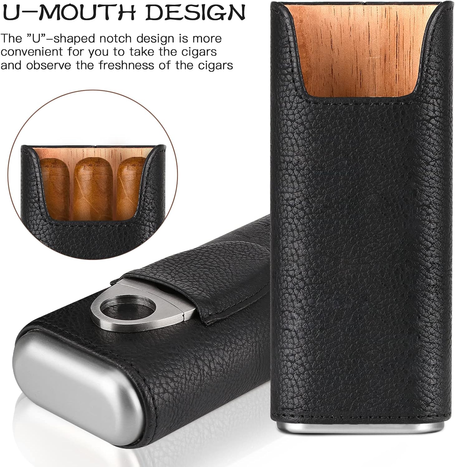 Leather Cigar Case - Cedar Woo - Home Fragrance Maple Walnut ulasan dan harga