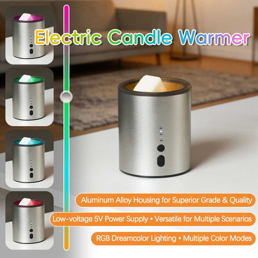 Wax Melt Heater Metal Wax Heat - Home Fragrance Incense ulasan dan harga