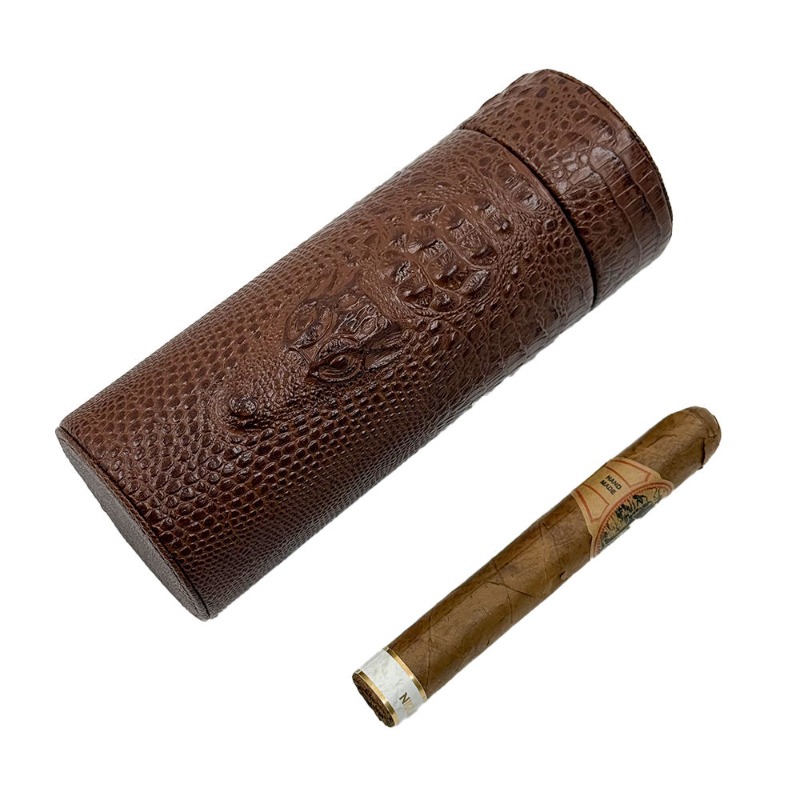 Leather Travel Humidor Cigar B - Home Fragrance Maple Walnut ulasan dan harga