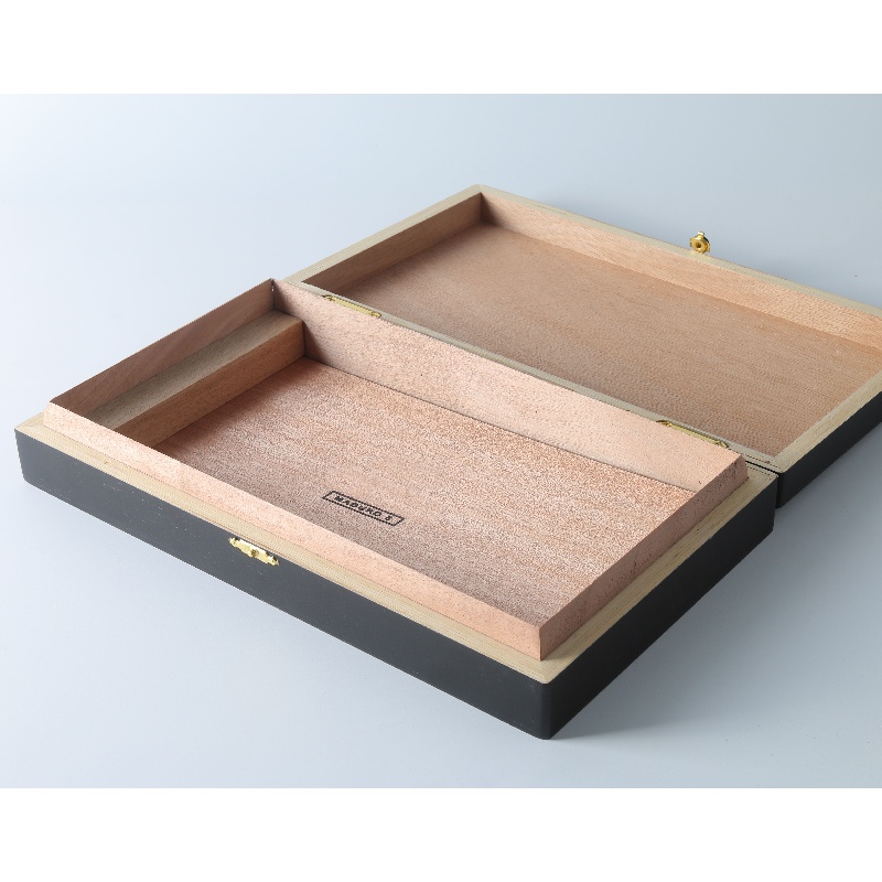 Cedar Wood Box for Cigar Humid - Home Fragrance Maple Walnut ulasan dan harga