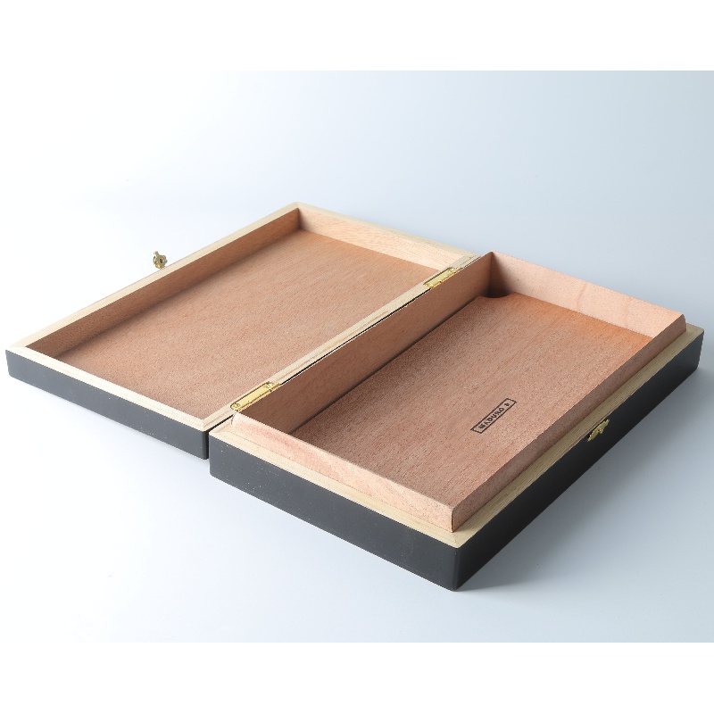 Cedar Wood Box for Cigar Humid - Home Fragrance Maple Walnut ulasan dan harga
