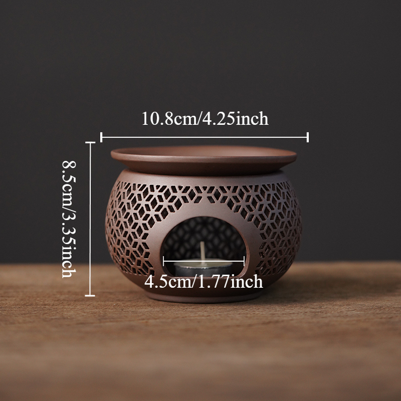 Ceramic Carved Incense Burner  - Home Fragrance Incense ulasan dan harga